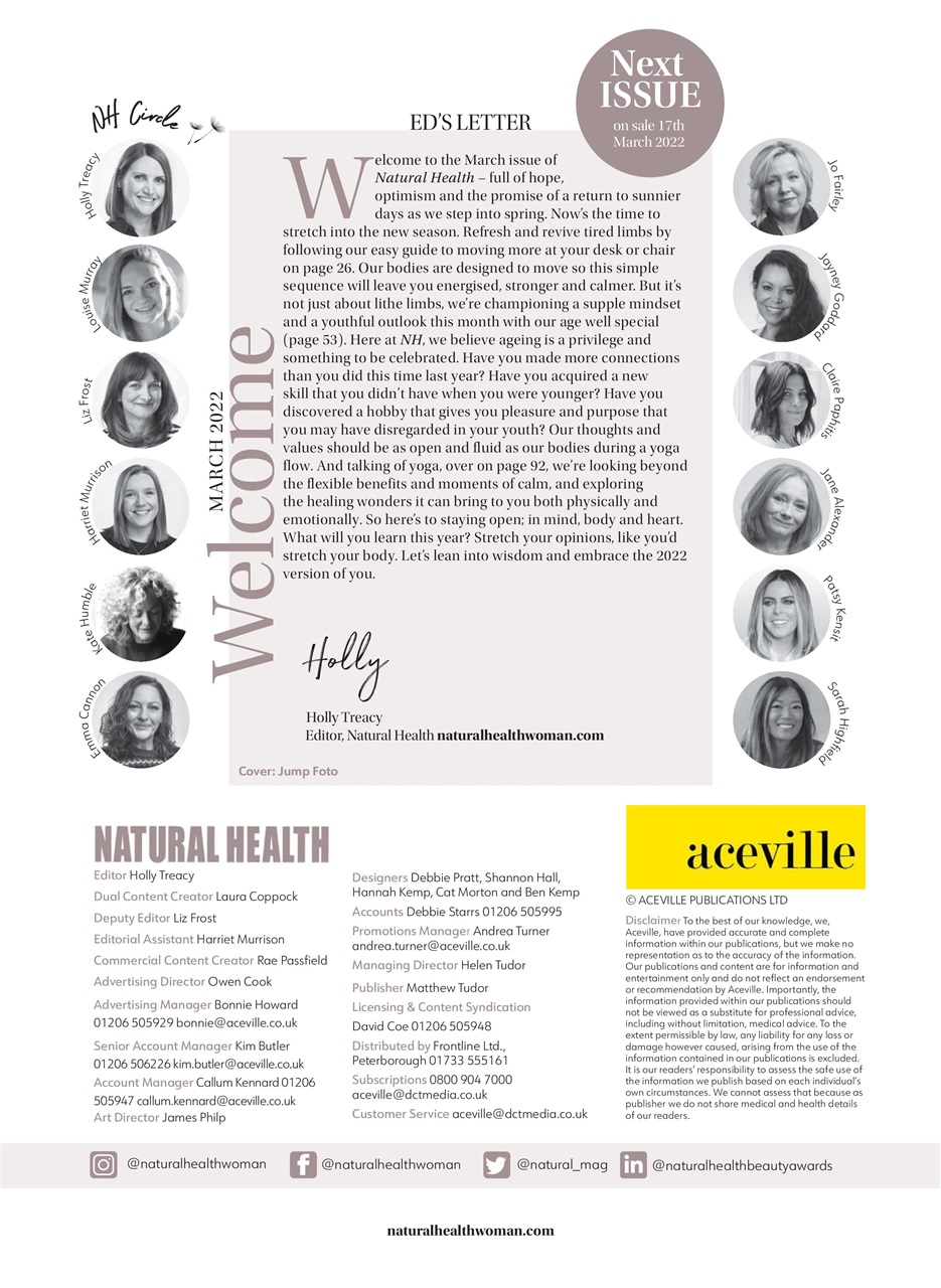 Natural Health Preview Pages