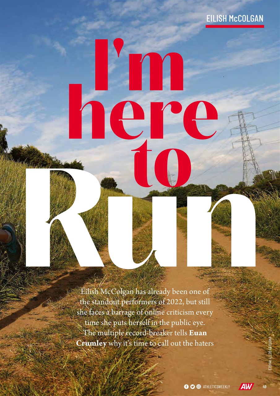 AW – Athletics Weekly Magazine Preview Pages