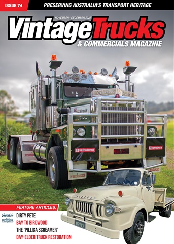 #74 Vintage Trucks & Commercials Magazine - Nov-Dec 2022 issue #74 Vintage Trucks & Commercials Magazine - Nov-Dec 2022
