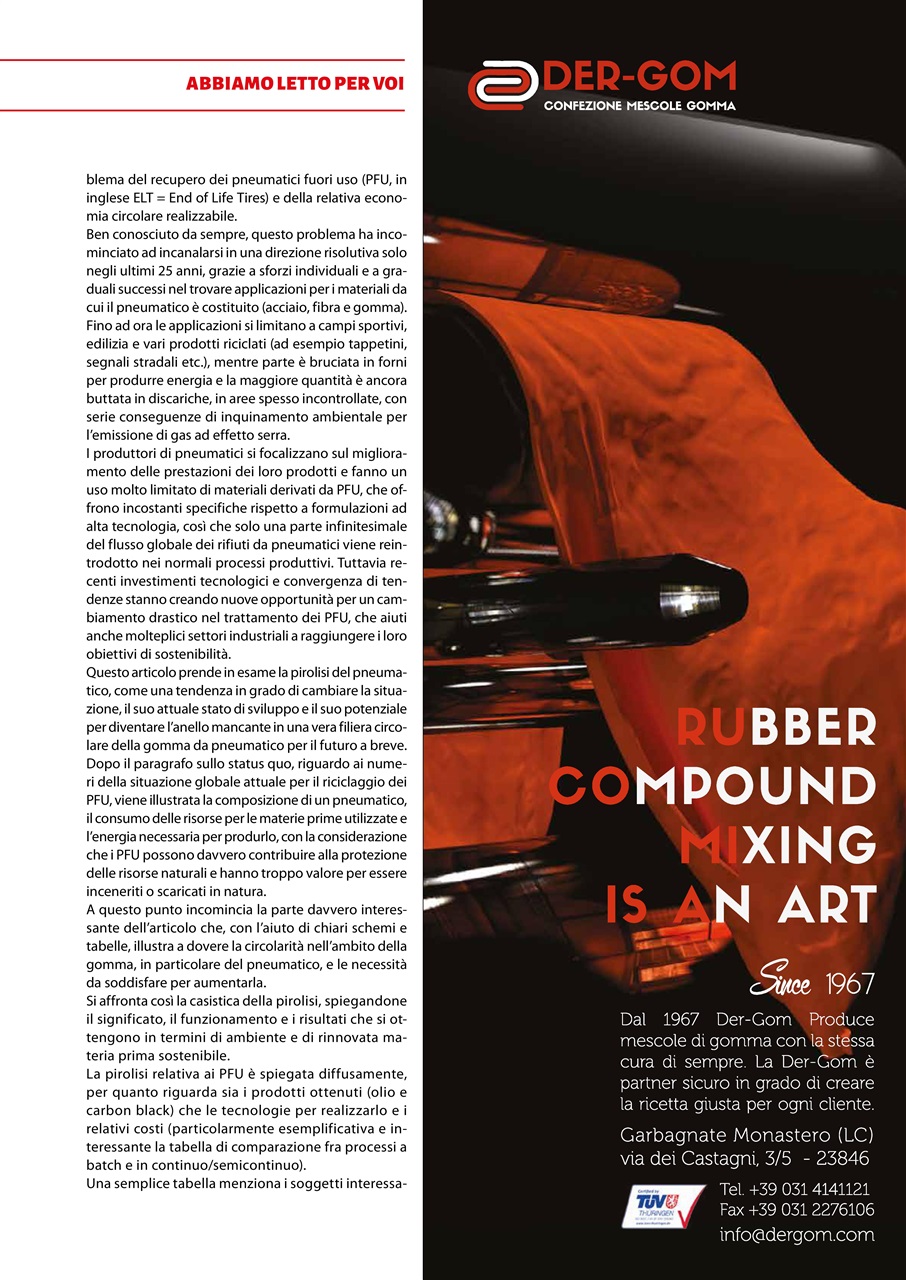 L’industria della Gomma Preview Pages