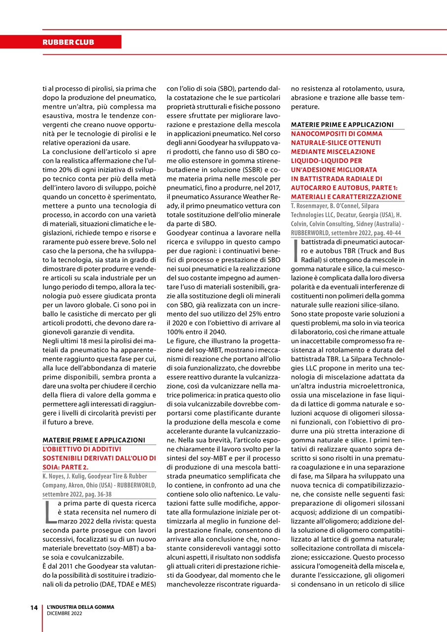 L’industria della Gomma Preview Pages