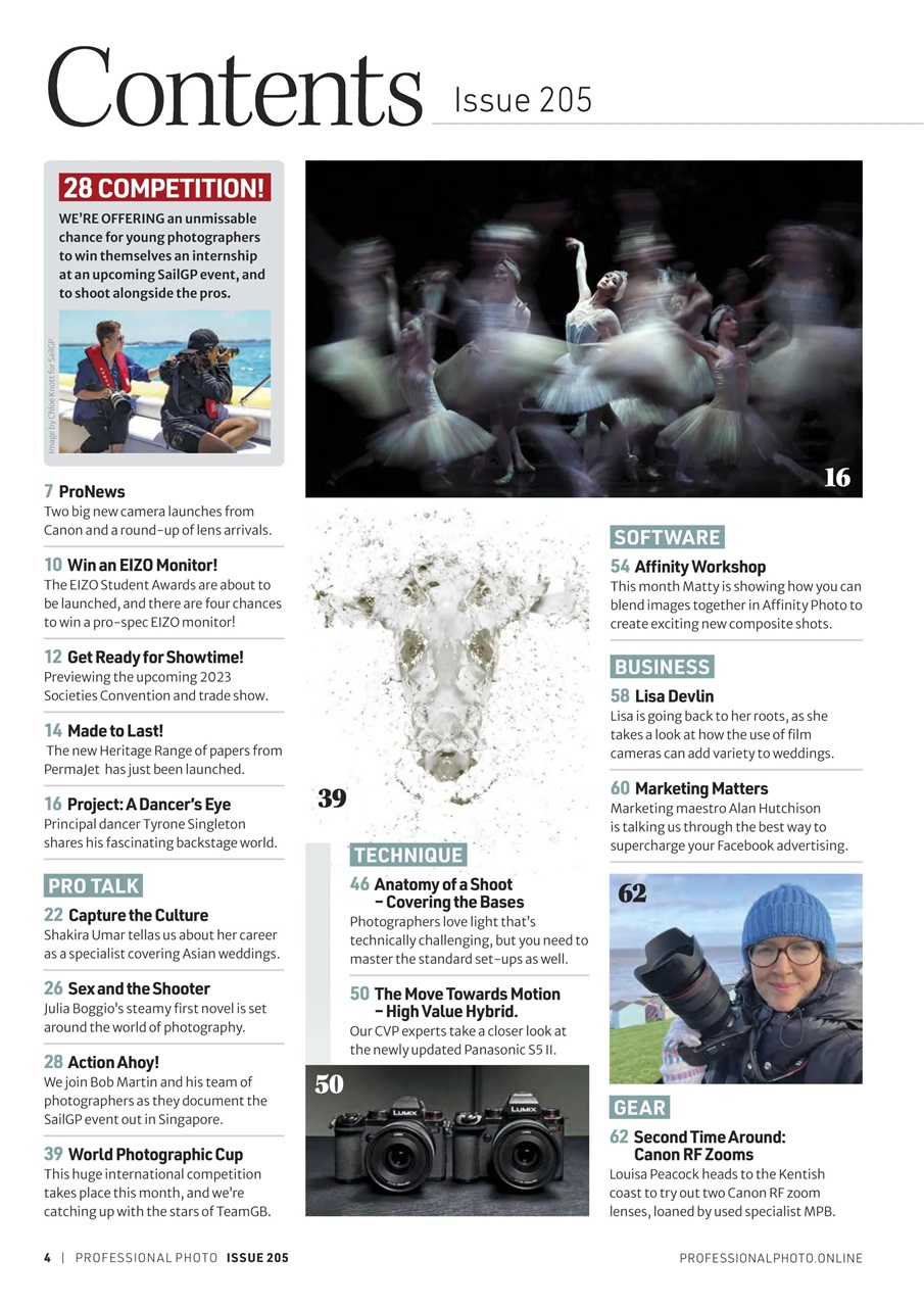 Professional Photo Preview Pages