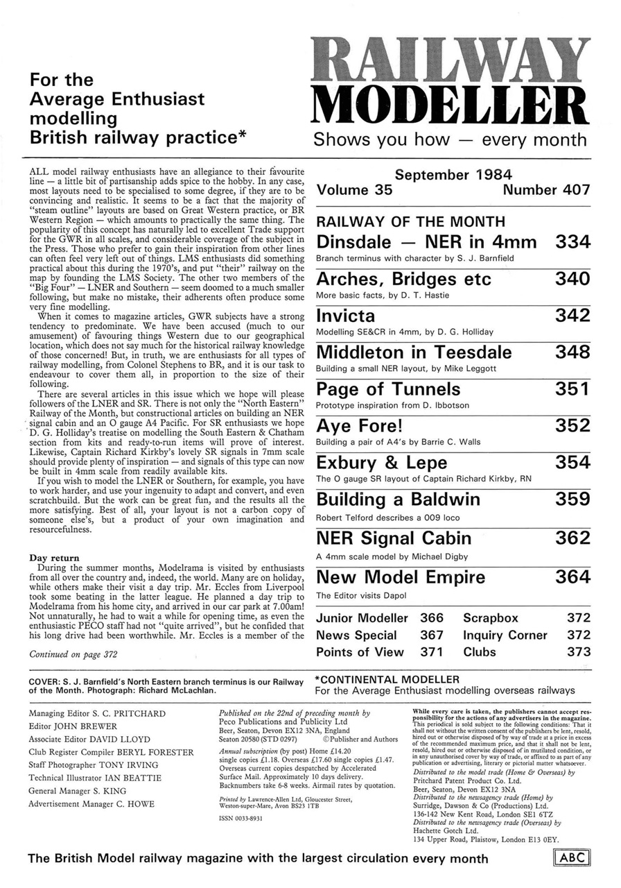 Railway Modeller Preview Pages