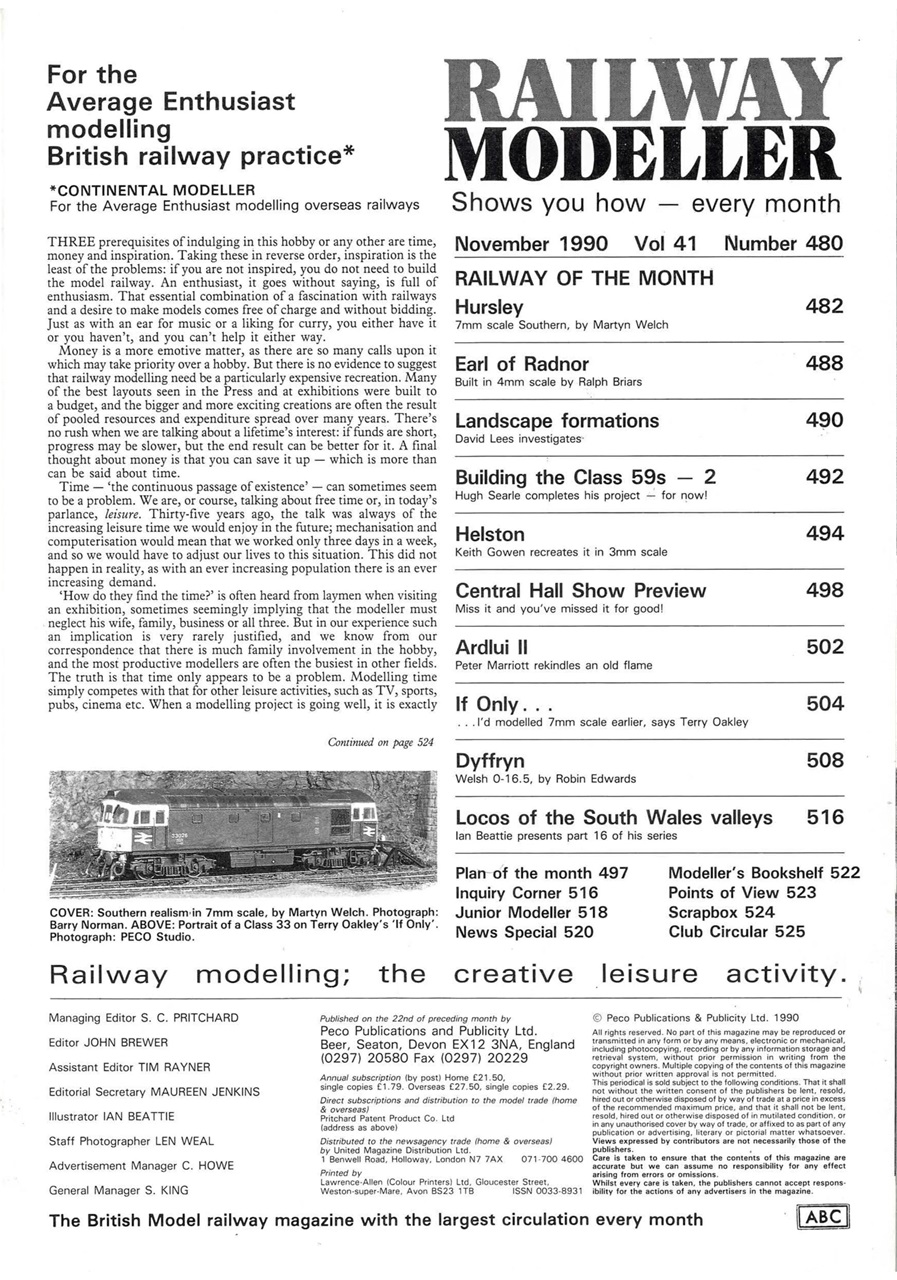 Railway Modeller Preview Pages