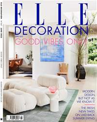 Elle Decoration Magazine Aug 2020 Back Issue