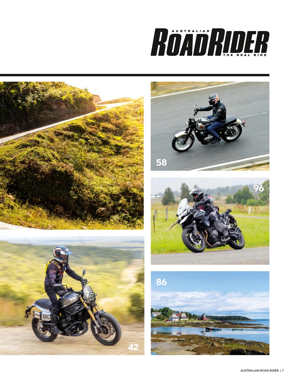 Australian Road Rider Preview Pages