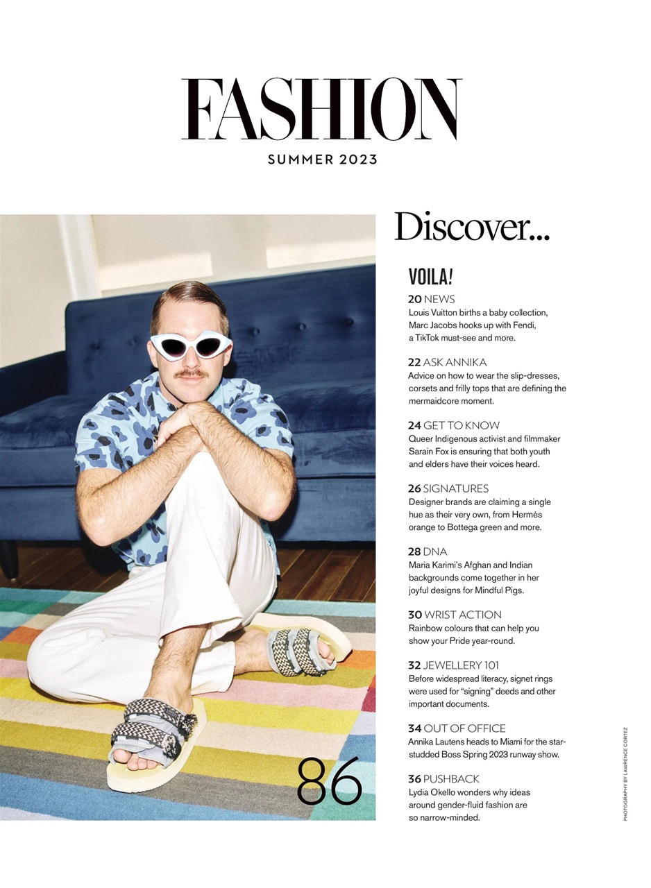 Fashion Magazine Preview Pages