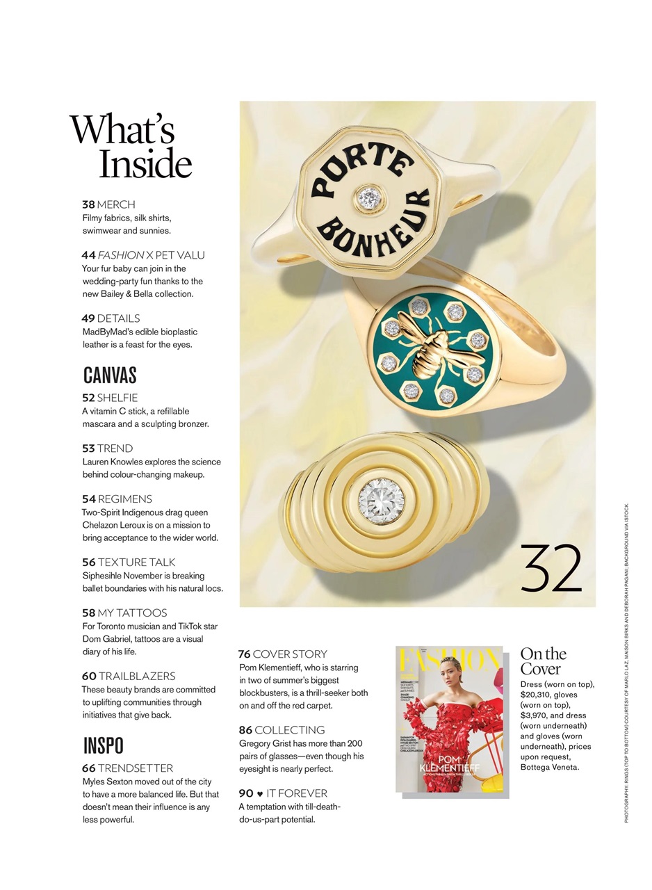 Fashion Magazine Preview Pages