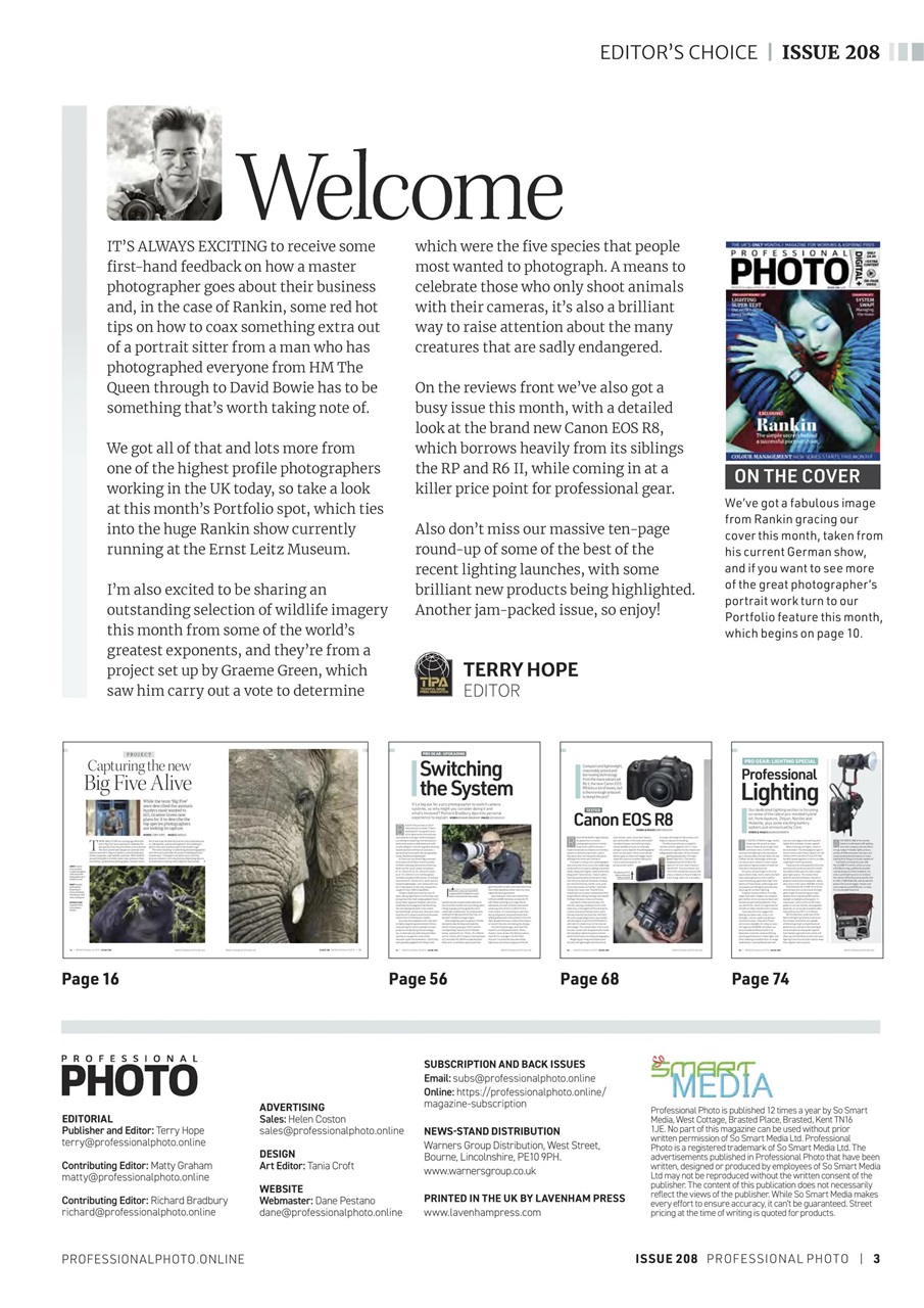 Professional Photo Preview Pages