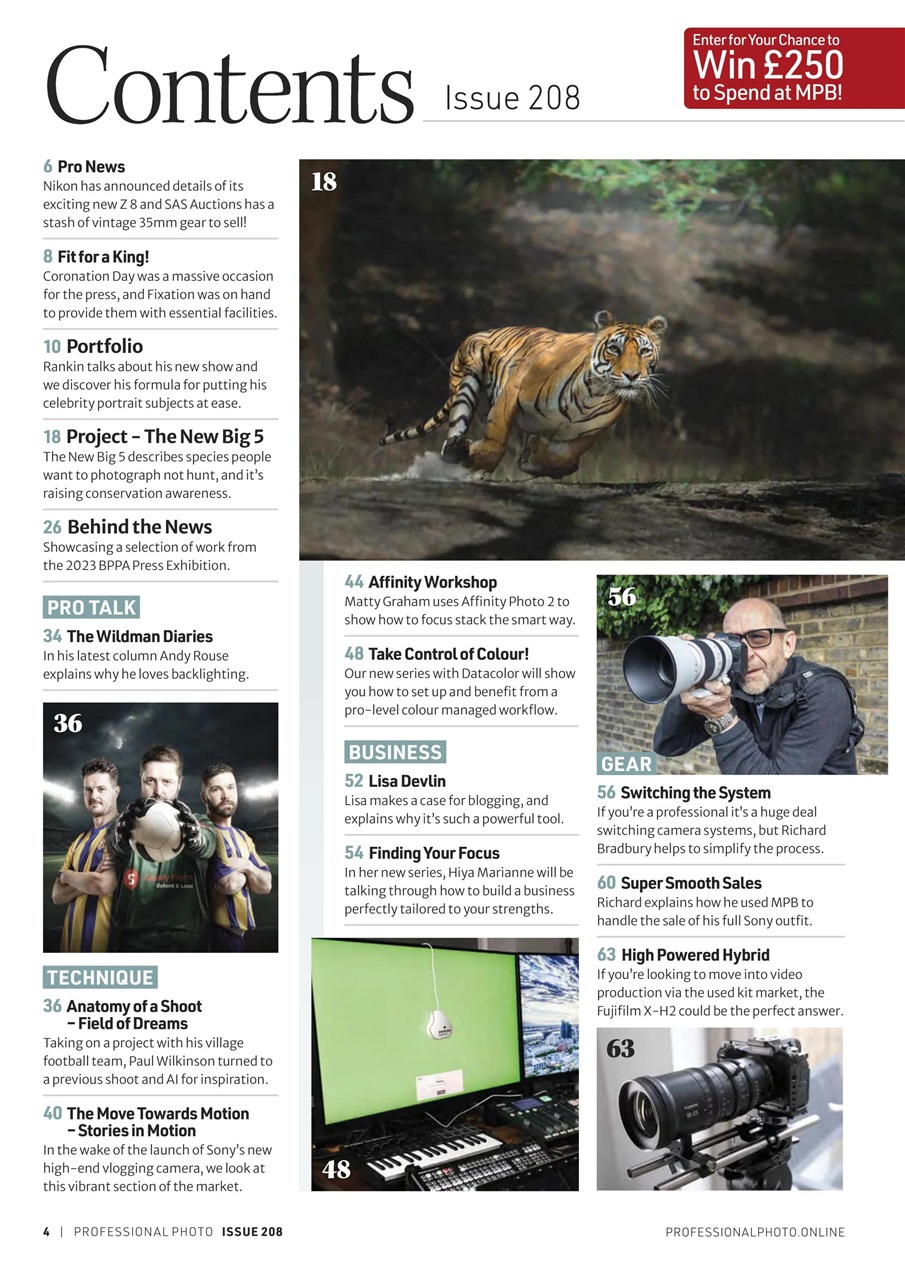 Professional Photo Preview Pages