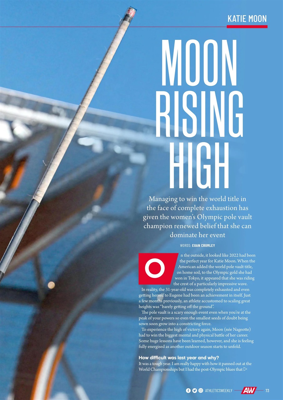 AW – Athletics Weekly Magazine Preview Pages