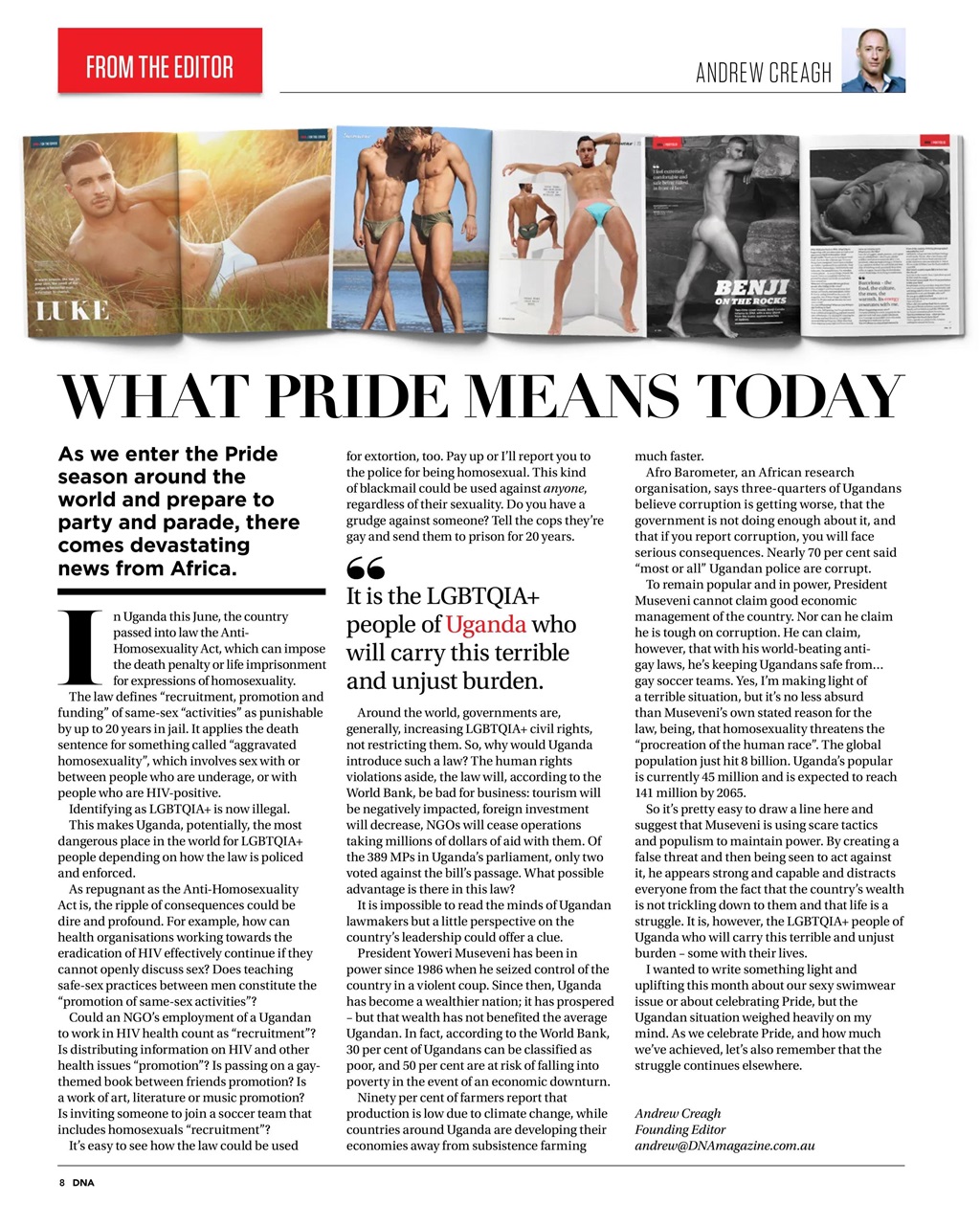 DNA Magazine Preview Pages