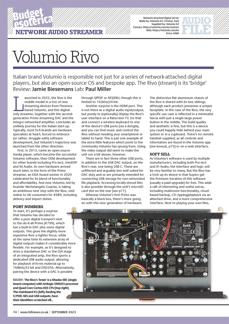 Hi-Fi News Preview Pages