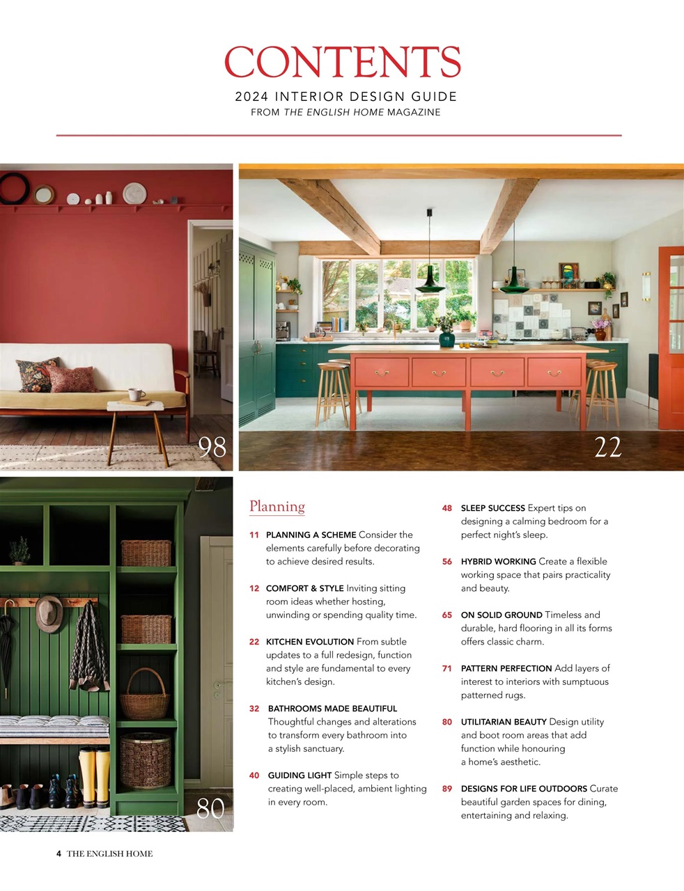 The English Home Preview Pages