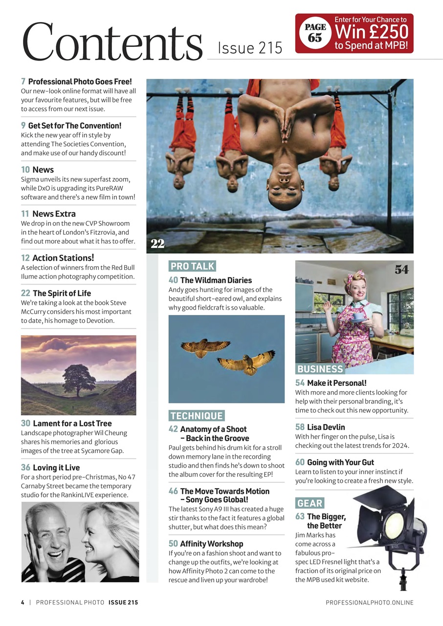 Professional Photo Preview Pages