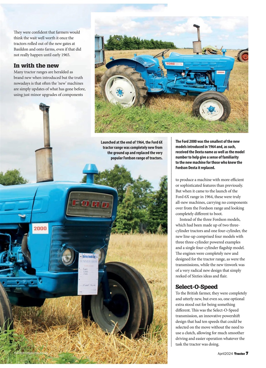 Tractor & Farming Heritage Magazine Preview Pages