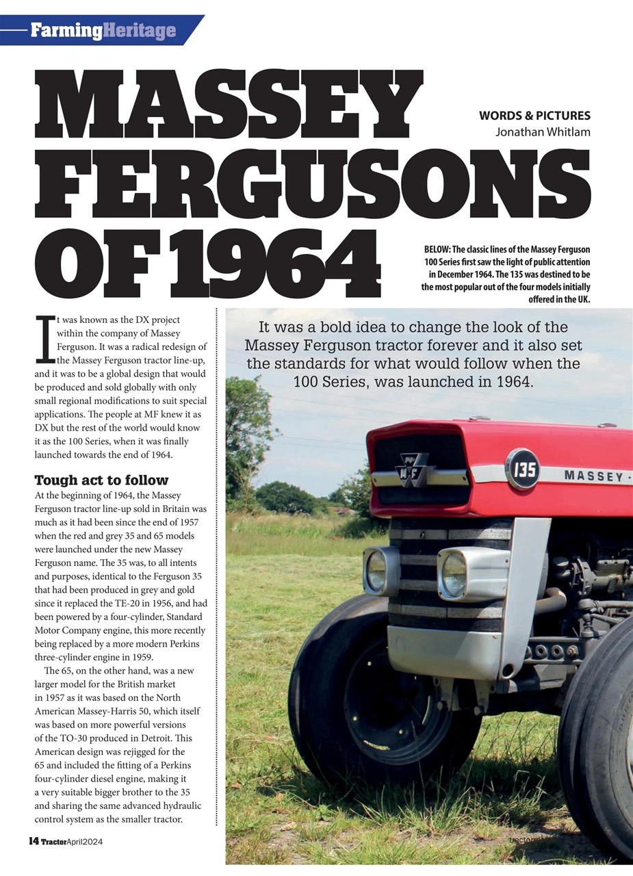 Tractor & Farming Heritage Magazine Preview Pages
