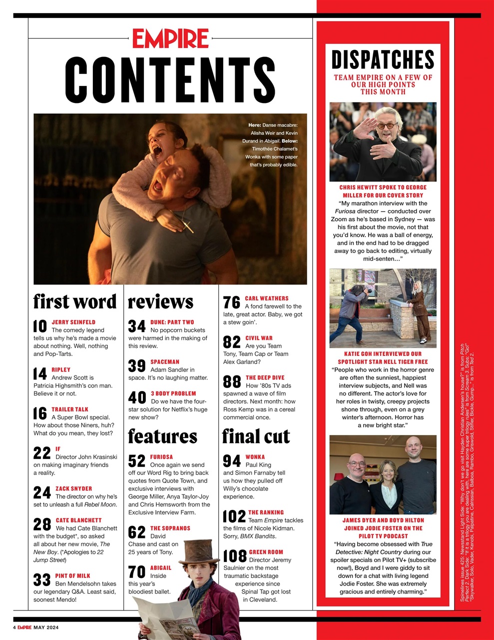 Empire Preview Pages