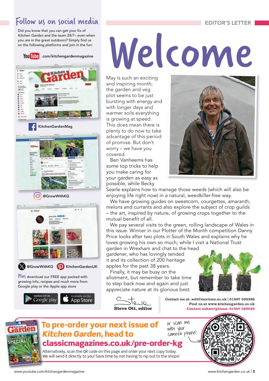 Kitchen Garden Magazine Preview Pages