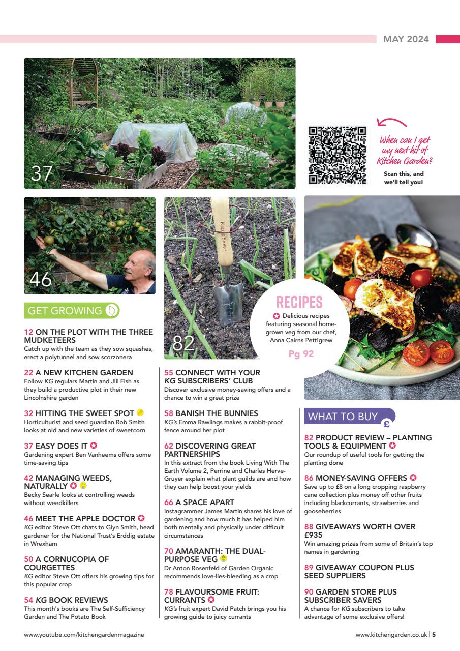 Kitchen Garden Magazine Preview Pages