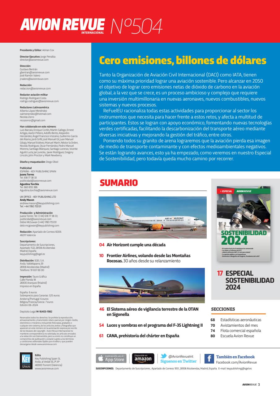 Avion Revue Internacional Preview Pages