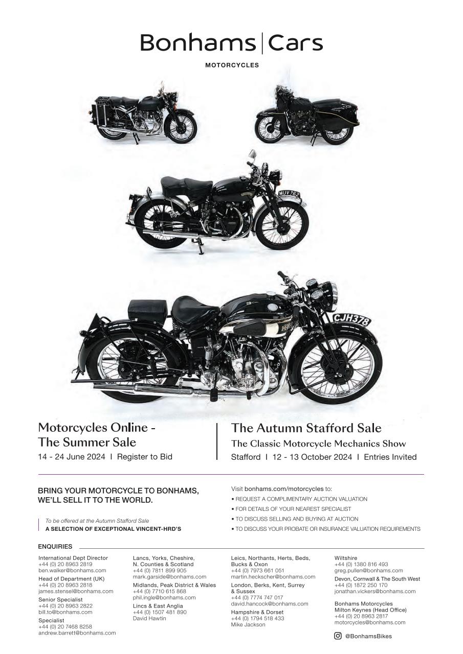 The Classic MotorCycle Preview Pages