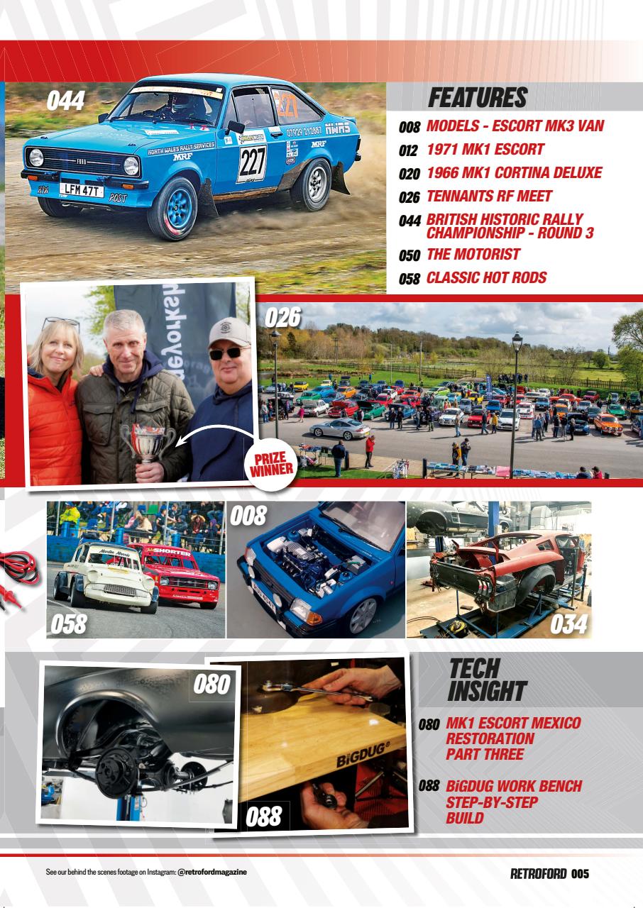 Retro Ford Preview Pages