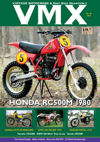 VMX Magazine #98 issue VMX Magazine #98