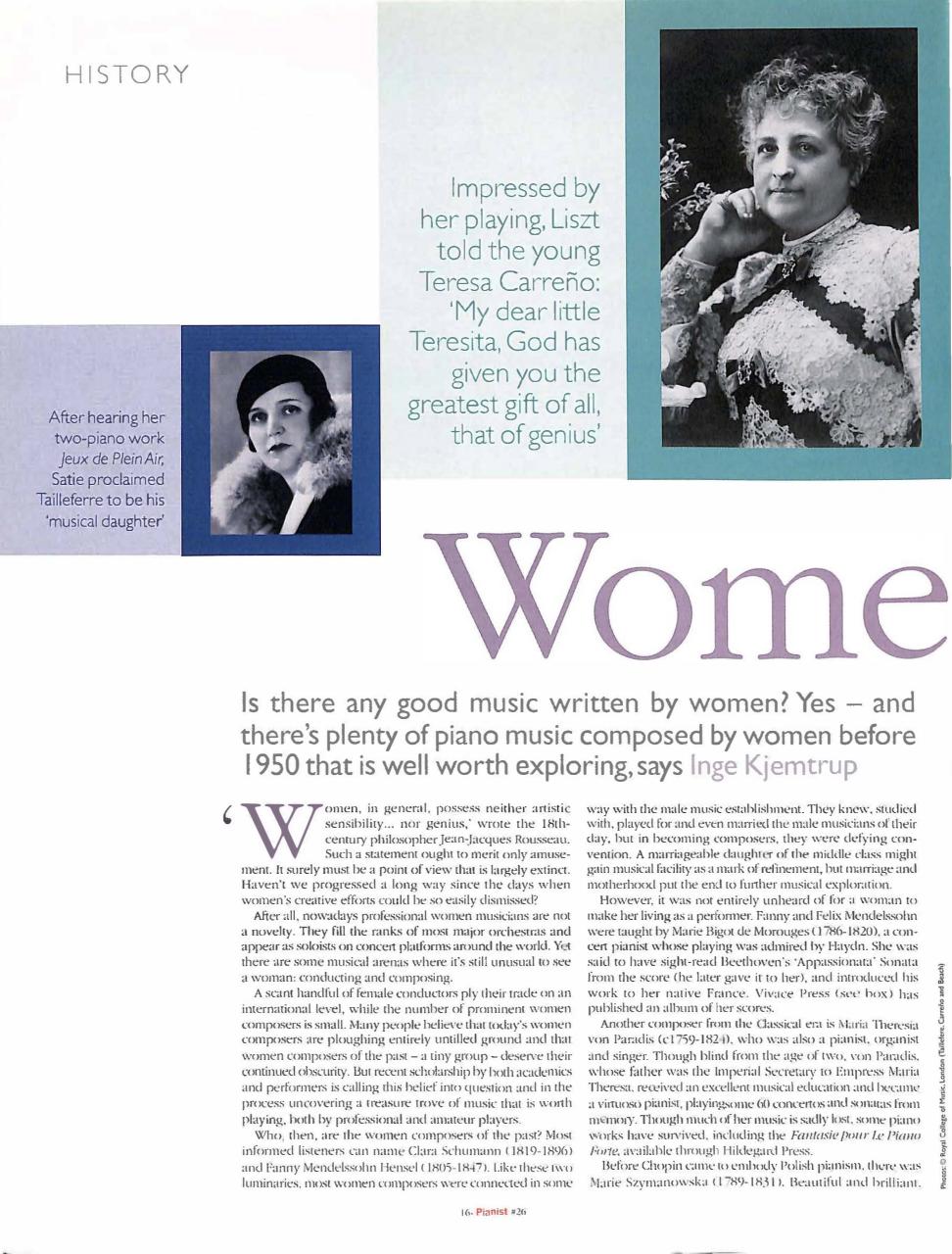 Pianist Preview Pages