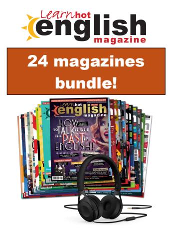 24-pack Learn Hot English magazine offer issue 24-pack Learn Hot English magazine offer