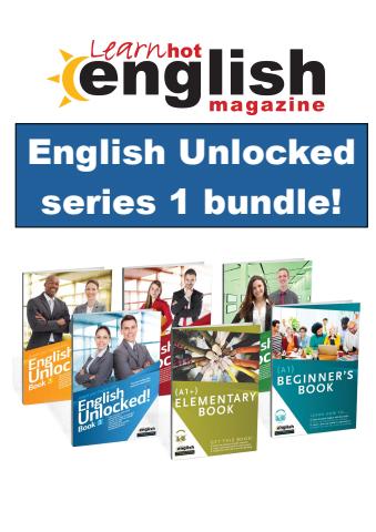 English Unlocked series 1 special OFFER issue English Unlocked series 1 special OFFER