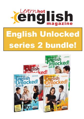 English Unlocked series 2 special OFFER 4 books issue English Unlocked series 2 special OFFER 4 books