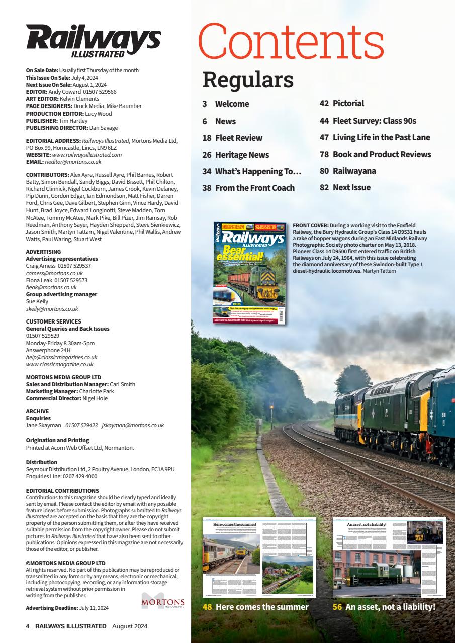 Railways Illustrated Preview Pages