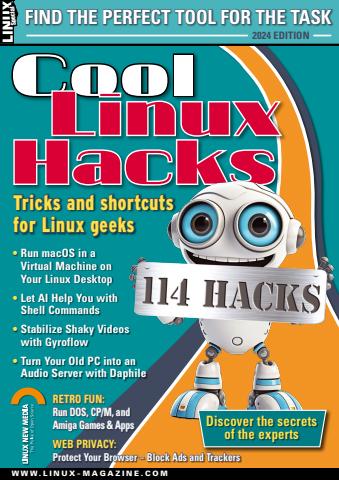 Cool Linux Hacks 2024 issue Cool Linux Hacks 2024