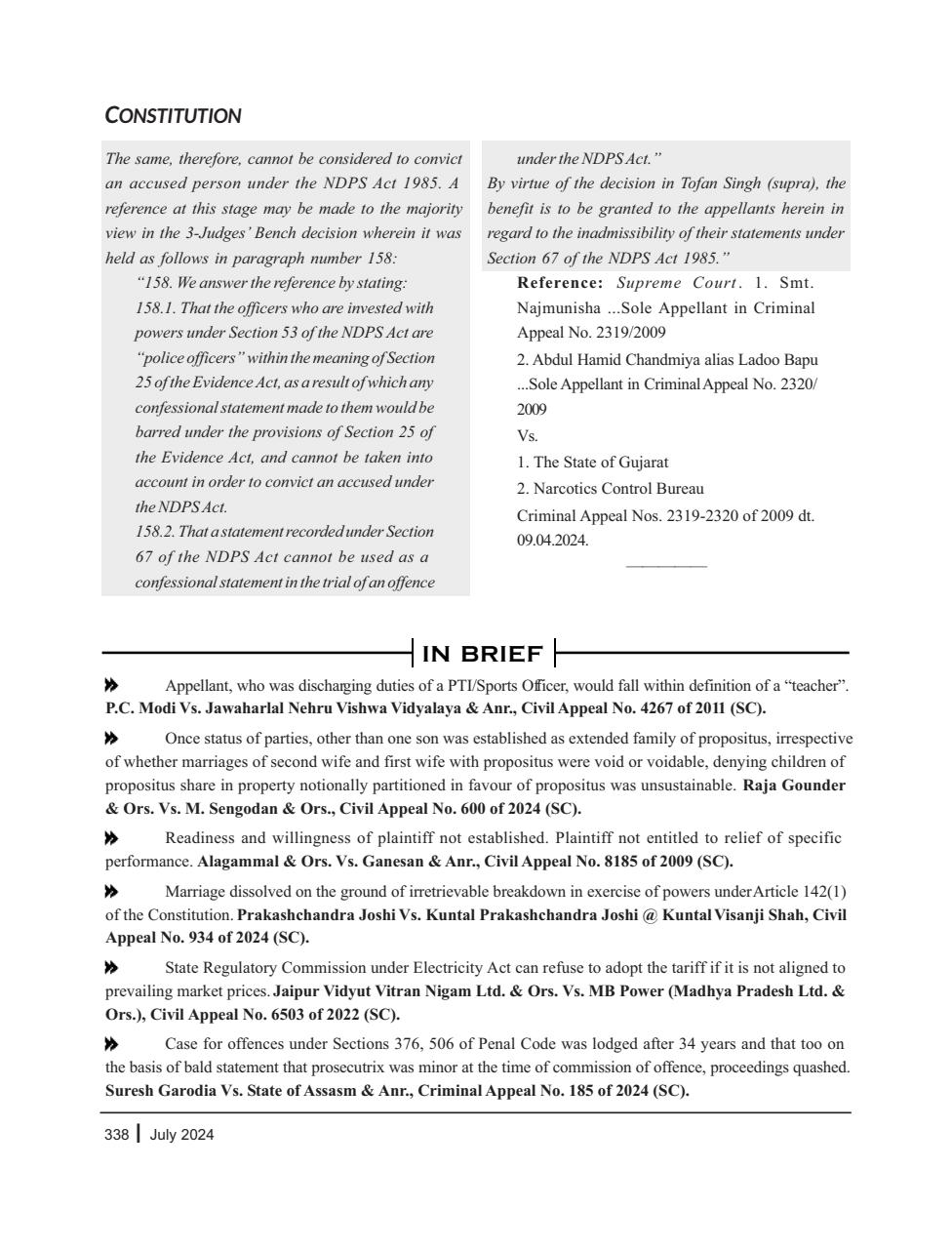 Lawteller – A Legal Awareness Magazine Preview Pages