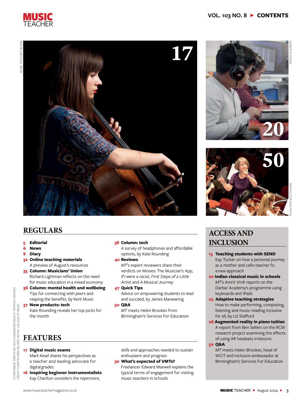 Music Teacher Preview Pages