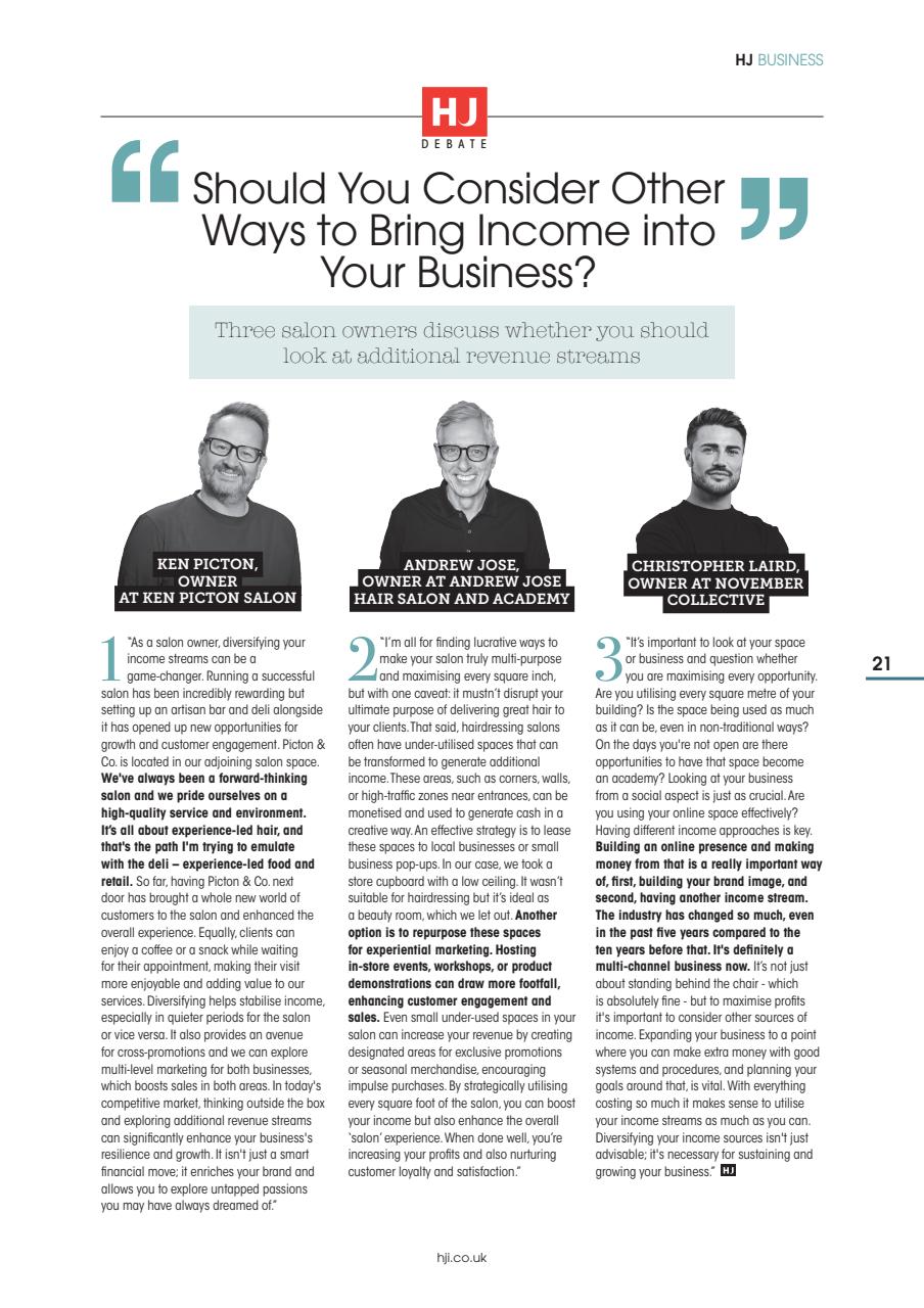 Hairdressers Journal Preview Pages