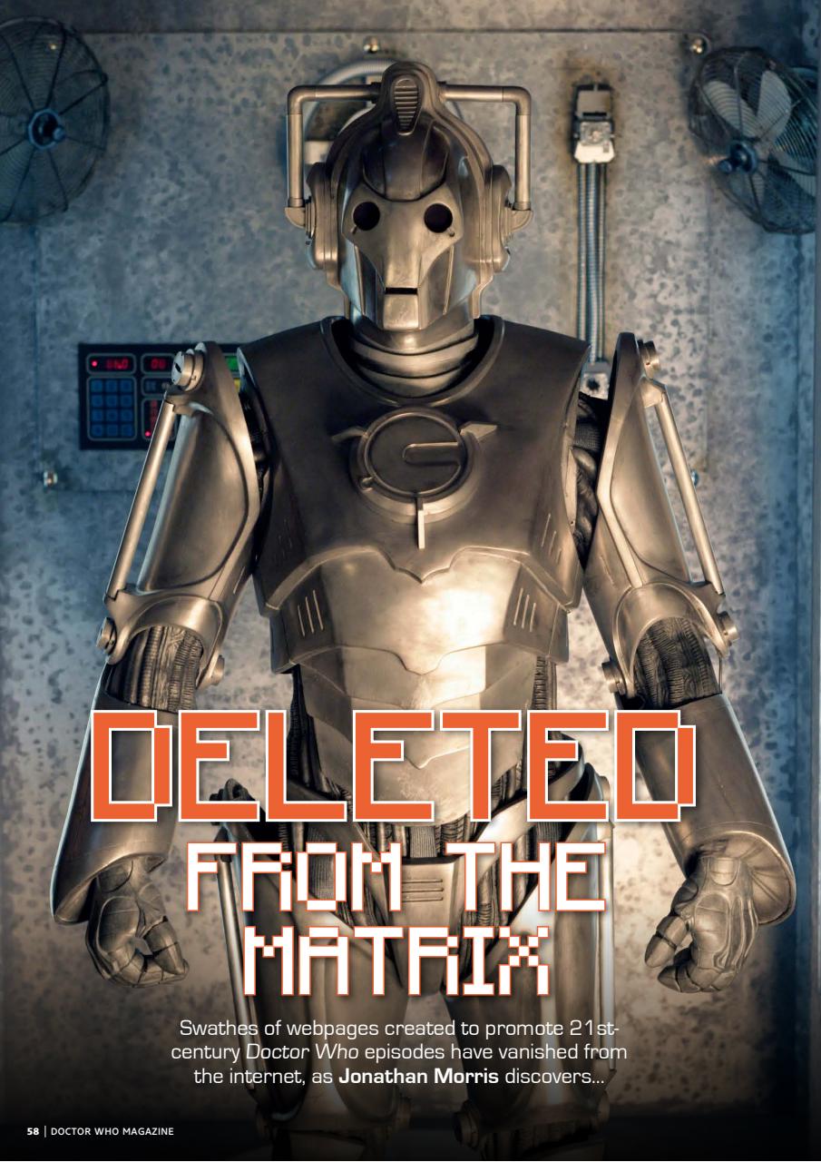 Doctor Who Magazine Preview Pages