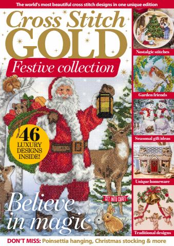 Cross Stitch Gold Festive Collection issue Cross Stitch Gold Festive Collection