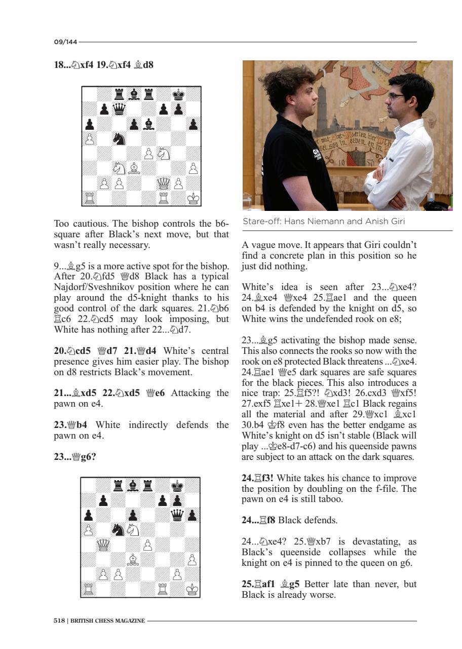 British Chess Magazine Preview Pages