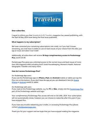 Important Notice issue Important Notice