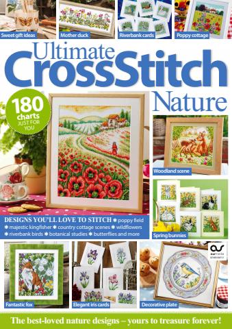 Ultimate Cross Stitch Nature 2025 issue Ultimate Cross Stitch Nature 2025