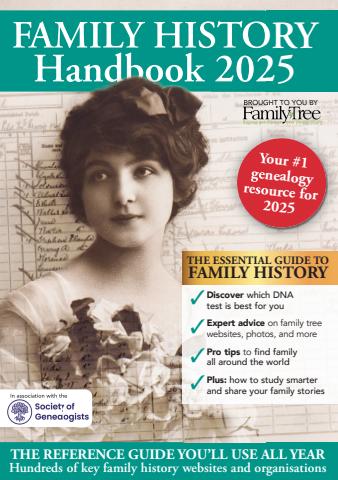 Family History Handbook 2025 issue Family History Handbook 2025