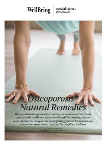 Osteoporosis - Natural Remedies issue Osteoporosis - Natural Remedies