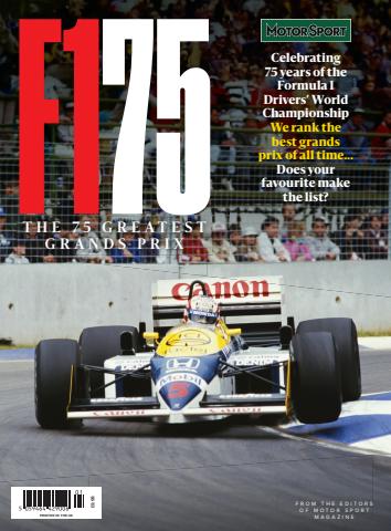 F1 75 Special Edition issue F1 75 Special Edition