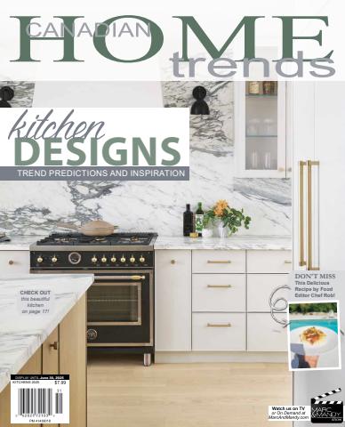 Canadian Home Trends issue Kitchens 2025