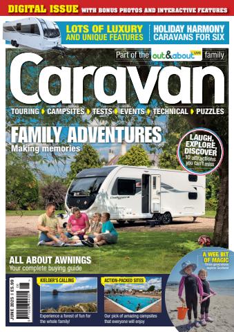 Family Adventures - Caravan June 2025 issue Family Adventures - Caravan June 2025
