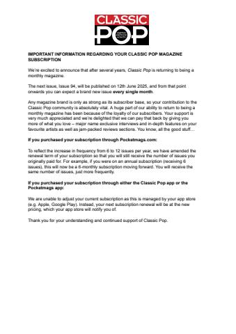 Important Notice issue Important Notice