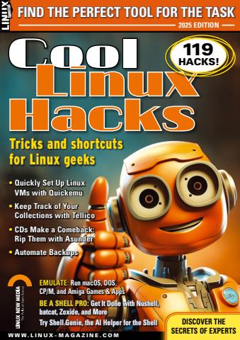 Cool Linux Hacks 2025 issue Cool Linux Hacks 2025