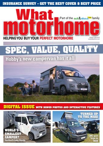 What Motorhome August 2025 - with insurance survey issue What Motorhome August 2025 - with insurance survey
